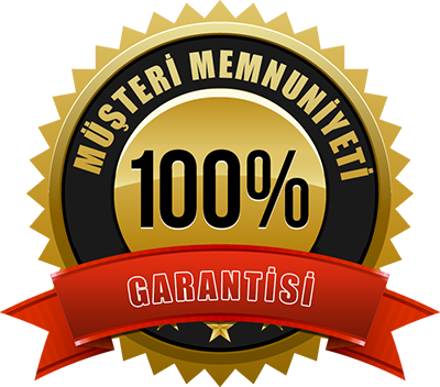 100% Müşteri Memnuniyeti Garantisi