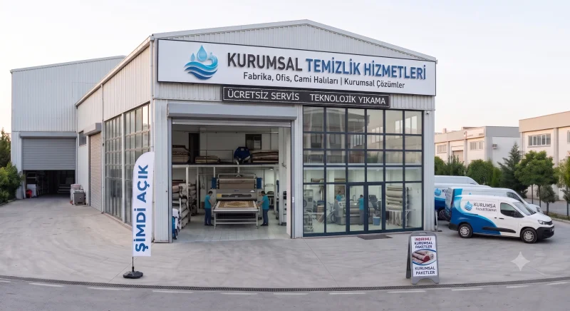 Kurumsal Halı Yıkama profesyonel temizlik ekibi