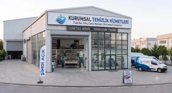 Kurumsal Halı Yıkama profesyonel temizlik ekibi
