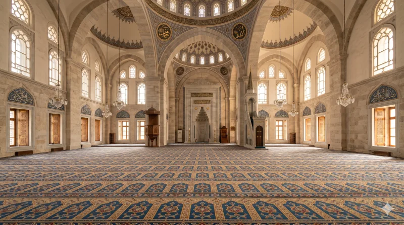 Cami, Mescid Halısı ve Genel Temizlik Hizmeti — Ankara halı yıkama